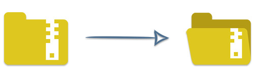 استخراج ملفات ZIP بلغة C#