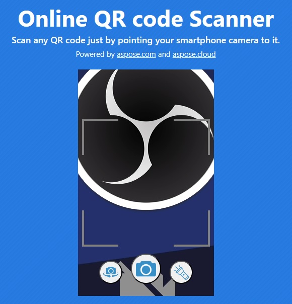 Online Barcode Scanner