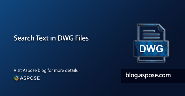 Search Text in DWG C#