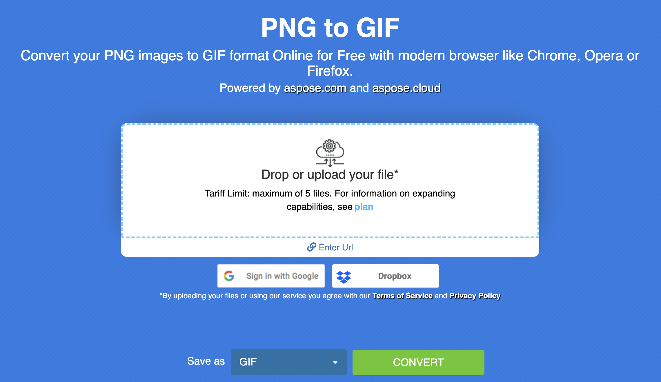 Online PNG to GIF Converter